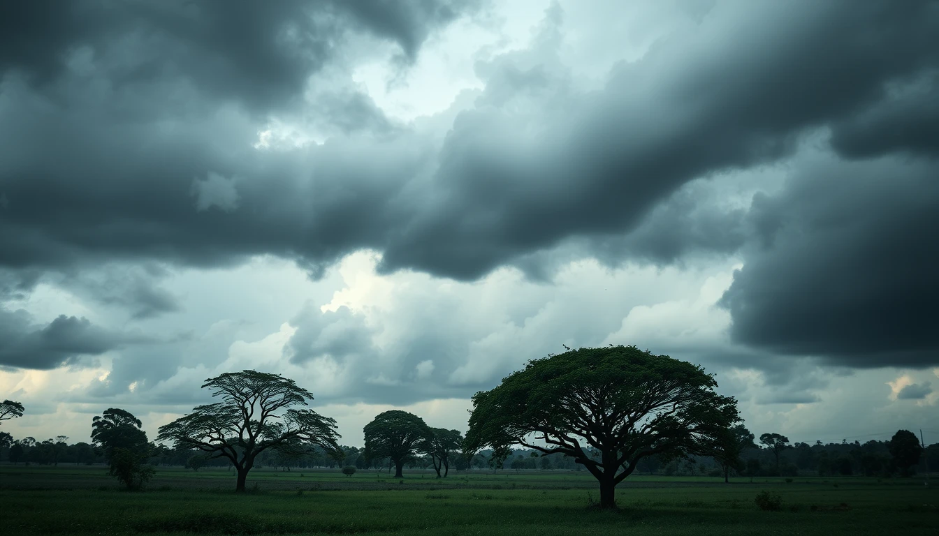 Sul do país tem alerta de perigo para chuva e ventos intensos